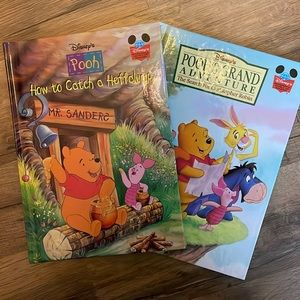 2 Disney Winnie the Pooh books